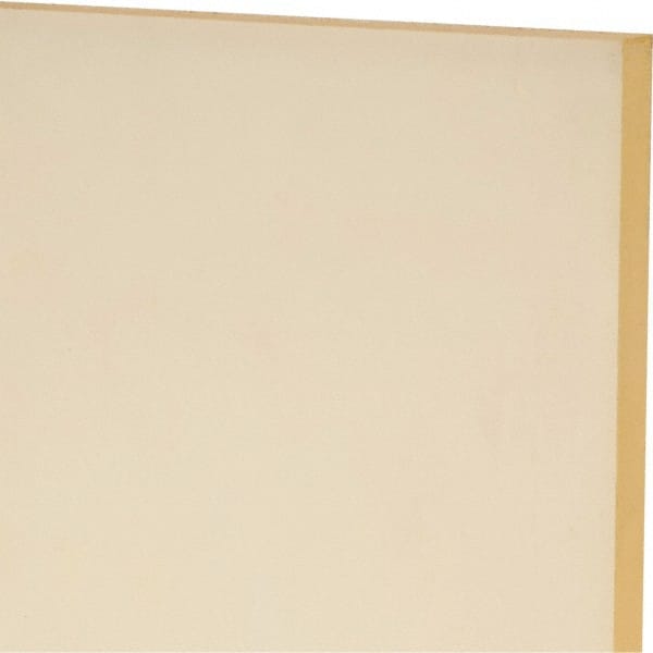 Made in USA - 4' x 48" x 1/4" Natural (Color) Polyurethane Sheet - Benchmark Tooling