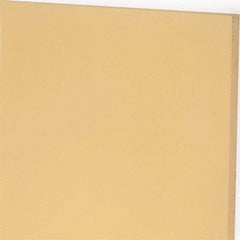 Made in USA - 3/16" Thick x 12" Wide x 1' Long, Polyurethane Sheet - Natural, 95A Hardness, ±0.010 Tolerance - Benchmark Tooling