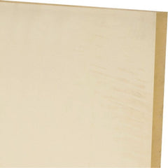 Made in USA - 2' x 24" x 3/8" Natural (Color) Polyurethane Sheet - Benchmark Tooling