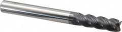 Accupro - 5/8" Diam 4 Flute Solid Carbide 0.01" Corner Radius End Mill - Benchmark Tooling