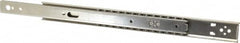 Sugatsune - 14" Slide Length, 11" Travel Length, Stainless Steel Ball Bearing Slide - 103 Lb Capacity at Full Extension - Benchmark Tooling