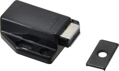 Sugatsune - 1-23/32" Long x 1-27/64" Wide x 9/16" High, Magnetic Touch Latch - ABS Plastic & Steel, with Yellow Chromate Finish - Benchmark Tooling