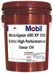 Mobil - 5 Gal Pail, Mineral Gear Oil - ISO 150 - Benchmark Tooling