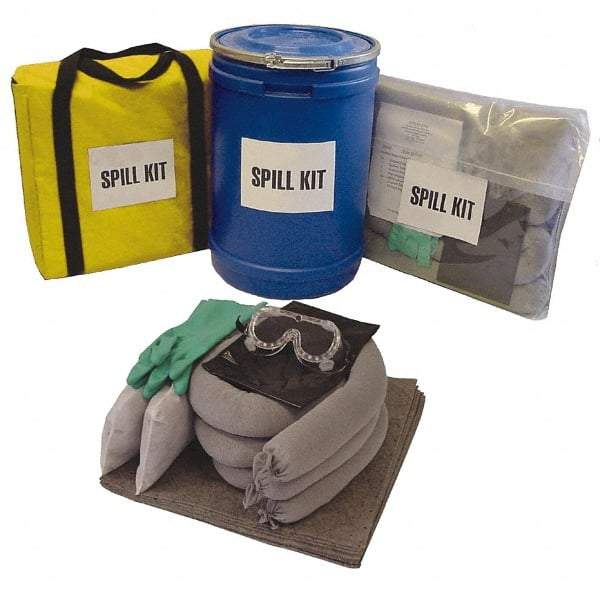 PRO-SAFE - Universal & Universal/Chemical Spill Kit - Polypropylene Bag - Benchmark Tooling