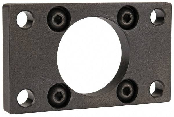 Parker - Air Cylinder Rectangular Flange Mount - Use with 3MA and 4MA Series Cylinders - Benchmark Tooling