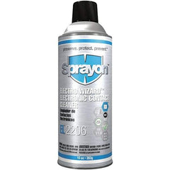 Sprayon - 10 Ounce Aerosol Electrical Grade Cleaner/Degreaser - 12,500 Volt Dielectric Strength, Flammable, Plastic Safe - Benchmark Tooling