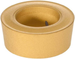 Iscar - RCMT0803M0 14 Grade IC9250 Carbide Turning Insert - TiCN/Al2O3 Finish, Round, 8mm Inscr Circle, 1/8" Thick - Benchmark Tooling