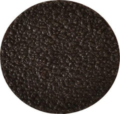 Tru-Maxx - 2" Disc Diam, 24 Grit, Aluminum Oxide Quick Change Disc - Type S Attaching System, Coated, Brown, Very Coarse Grade, 30,000 RPM - Benchmark Tooling