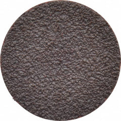 Tru-Maxx - 2" Disc Diam, 36 Grit, Aluminum Oxide Quick Change Disc - Type S Attaching System, Coated, Brown, Very Coarse Grade, 30,000 RPM - Benchmark Tooling
