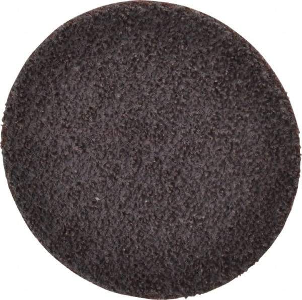 Tru-Maxx - 2" Disc Diam, 40 Grit, Aluminum Oxide Quick Change Disc - Type S Attaching System, Coated, Brown, Coarse Grade, 30,000 RPM - Benchmark Tooling