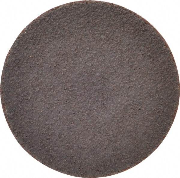 Tru-Maxx - 2" Disc Diam, 50 Grit, Aluminum Oxide Quick Change Disc - Type S Attaching System, Coated, Brown, Coarse Grade, 30,000 RPM - Benchmark Tooling