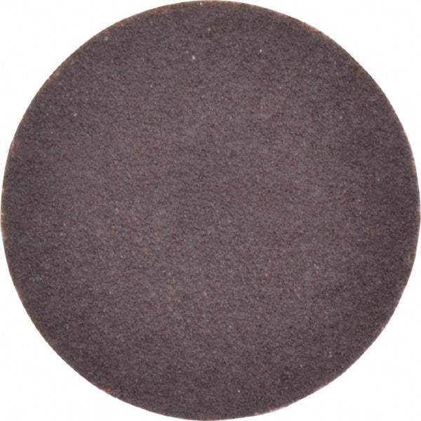 Tru-Maxx - 2" Disc Diam, 80 Grit, Aluminum Oxide Quick Change Disc - Type S Attaching System, Coated, Brown, Medium Grade, 30,000 RPM - Benchmark Tooling