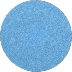 Tru-Maxx - 3" Disc Diam, 60 Grit, Zirconia Alumina Quick Change Disc - Type S Attaching System, Coated, Blue, Medium Grade, 20,000 RPM - Benchmark Tooling