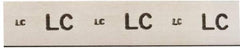 Starrett - 24" Long x 7/16" Wide x 7/16" Thick, Low Carbon, Steel Oil-Hardening Flat Stock - + 5/8" Long Tolerance, + 0 - 0.005" Wide Tolerance, +/- 0.001" Thick Tolerance - Benchmark Tooling