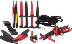 Fluke - 8 Piece, Test Lead Set - 600 Volt Max - Benchmark Tooling