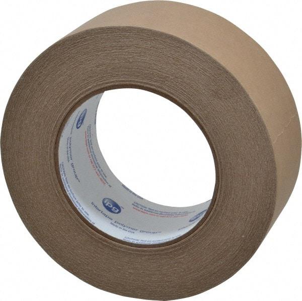 Intertape - 2" x 60 Yd Natural (Color) Rubber Adhesive Packaging Tape - Paper Backing, 7.2 mil Thick, 45 Lb Tensile Strength, Series 539 - Benchmark Tooling