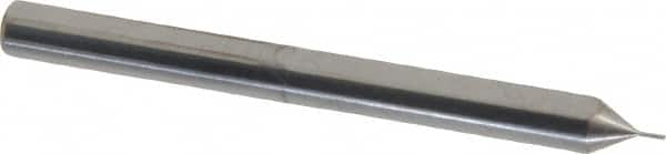 Accupro - 0.015" Min Bore Diam, 0.05" Max Bore Depth, 1/8 Shank Diam, Boring Bar - Right Hand Cut, Solid Carbide, Bright Finish - Exact Industrial Supply