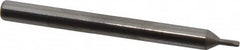 Accupro - 0.045" Min Bore Diam, 0.1" Max Bore Depth, 1/8 Shank Diam, Boring Bar - Right Hand Cut, Solid Carbide, Bright Finish - Exact Industrial Supply