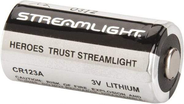 Streamlight - Size CR123A, Lithium, 400 Pack, Standard Battery - 3 Volts - Benchmark Tooling