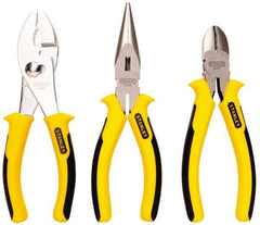 Stanley - 3 Piece Slip Joint Plier Set - Comes in Display Card - Benchmark Tooling