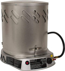 Heatstar - 75,000 to 200,000 BTU, Propane Convection Heater - 100 Lb Fuel Capacity, 15-1/4" Long x 18-1/4" Wide x 21-3/4" High - Benchmark Tooling