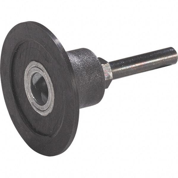 WALTER Surface Technologies - 2" Diam Disc Backing Pad - 1/4" Shank Diam, Hard Density, 30,000 RPM, Twist Compatible - Benchmark Tooling