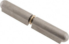 Value Collection - 5-29/32" Long x 0.787" Wide x 0.984" Thick, Weld On Hinge - Steel with Steel Pin - Benchmark Tooling