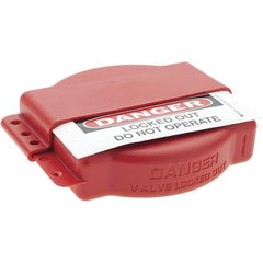Brady - 6-1/2" Max Valve Handle, Polypropylene Gate Valve Lockout - Benchmark Tooling