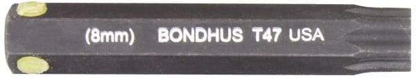 Bondhus - Star Hex Drive Bit - 2" OAL - Benchmark Tooling