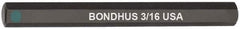 Bondhus - 3/16" Hex Drive Bit - 2" OAL - Benchmark Tooling