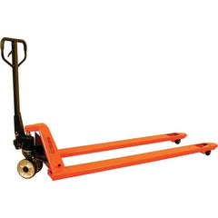 Wesco Industrial Products - Pallet Trucks/Jacks Type: Long Fork Pallet Truck Load Capacity (Lb.): 4,400 - Benchmark Tooling