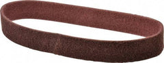 Metabo - 1-1/2" Wide x 30" OAL, Aluminum Oxide Abrasive Belt - Aluminum Oxide, Medium, Nonwoven - Benchmark Tooling