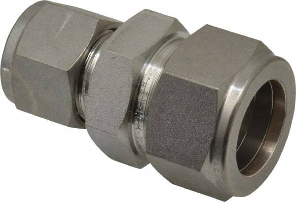 Ham-Let - 3/4 x 1/2" OD, Grade 316Stainless Steel Union - Comp x Comp Ends - Benchmark Tooling