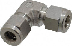 Ham-Let - 3/8" OD, Grade 316Stainless Steel Union Elbow - Comp x Comp Ends - Benchmark Tooling