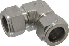 Ham-Let - 3/4" OD, Grade 316Stainless Steel Union Elbow - Comp x Comp Ends - Benchmark Tooling