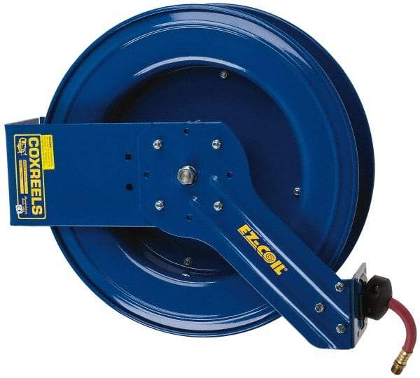 CoxReels - 50' Spring Retractable Hose Reel - 300 psi, Hose Included - Benchmark Tooling