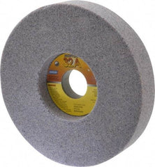 Norton - 7" Diam x 1-1/4" Hole x 1-1/4" Thick, H Hardness, 46 Grit Surface Grinding Wheel - Aluminum Oxide, Type 5, Coarse Grade, 3,600 Max RPM, Vitrified Bond, One-Side Recess - Benchmark Tooling