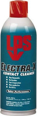 LPS - 12 Ounce Aerosol Contact Cleaner - 9,000 Volt Dielectric Strength, Nonflammable - Benchmark Tooling