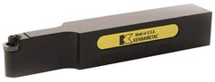 Kennametal - PROON, Neutral Cut, 1-1/2" Shank Height x 1-1/2" Shank Width, Neutral Rake Indexable Turning Toolholder - 8" OAL, RC..64 Insert Compatibility, Series Screw-On - Benchmark Tooling