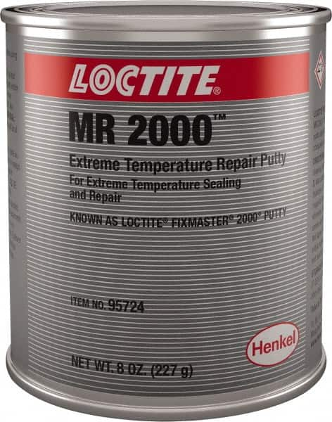 Loctite - 8 oz Cartridge Gray Epoxy Resin Putty - Series 2000 - Benchmark Tooling