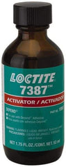 Loctite - 1.75 Fluid Ounce, Amber Adhesive Activator - For Use with Acrylic Adhesives - Benchmark Tooling