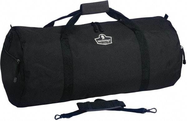 Ergodyne - 2 Pocket, 2,600 Cubic Inch, 600D Polyester Empty Duffel Bag - 23 Inch Wide x 11 Inch Deep x 12 Inch High, Black, Model No. 5020P - Benchmark Tooling