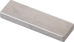 Mitutoyo - 0.125" Rectangular Steel Gage Block - Accuracy Grade AS-1, Includes Certificate of Inspection - Benchmark Tooling