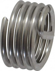 Recoil - M10x1.50 Metric Coarse, 10mm OAL, Free Running Helical Insert - 4-7/8 Free Coils, Tanged, Stainless Steel, Bright Finish, 1D Insert Length - Benchmark Tooling