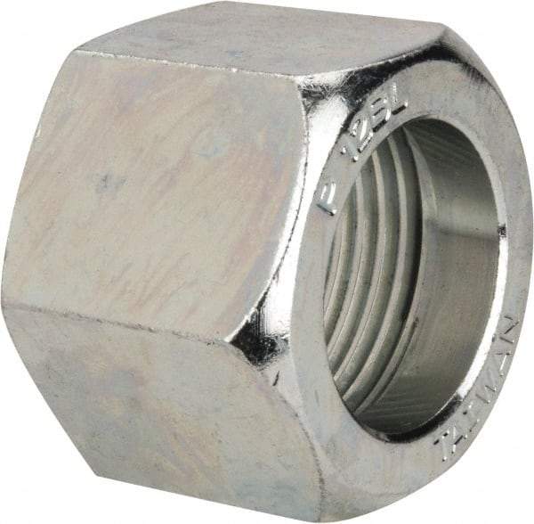 Parker - 3/4" OD, Steel Tube Nut - 1-3/8" Hex, O-ring Face Seal Ends - Benchmark Tooling