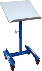 Vestil - Work Table - Steel, Fixed Leg, Blue, 21" Long x 21" Deep x 28" High - Benchmark Tooling