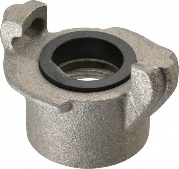 EVER-TITE Coupling Products - 1-1/4" NPT Sandblaster Adapter - Aluminum, Rated to 100 PSI - Benchmark Tooling