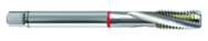 M12x1.75 6H 3-Flute PM Cobalt Red Ring Semi-Bottoming 15 degree Spiral Flute Tap-Bright - Benchmark Tooling