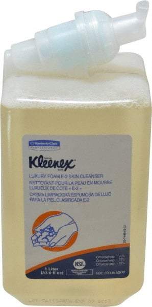 Kleenex - 1 L Dispenser Refill Foam Hand Cleaner - Clear, Medicinal Scent - Benchmark Tooling