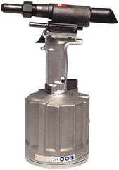 Marson - 3/8" Capacity, Air Riveting Hammer - 22mm Long Stroke, 1/4" Inlet - Benchmark Tooling